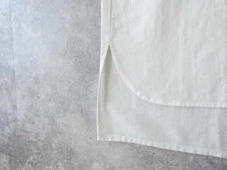 evam eva(エヴァムエヴァ) cotton wool band collar shirtの商品画像33