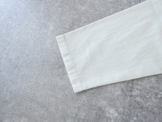 evam eva(エヴァムエヴァ) cotton wool band collar shirtの商品画像34