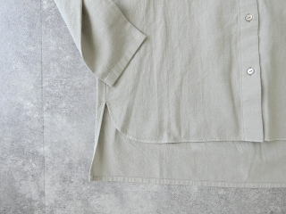 evam eva(エヴァムエヴァ) cotton wool band collar shirtの商品画像45