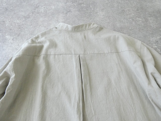 evam eva(エヴァムエヴァ) cotton wool band collar shirtの商品画像50