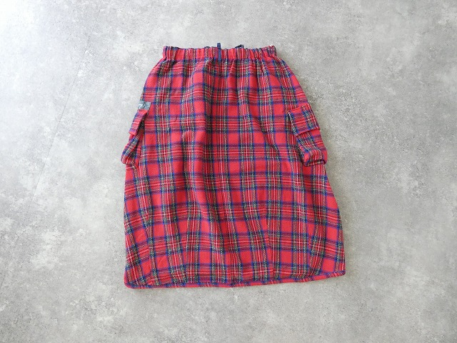快晴堂(かいせいどう) Girl'sタータンチェック/リラクシンWorkアルピーノポケットスカートの商品画像29