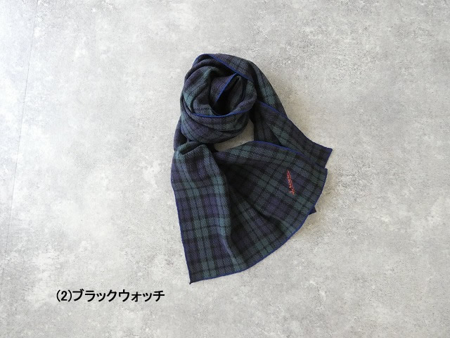 快晴堂(かいせいどう) Girl'sタータンチェックストールの商品画像11