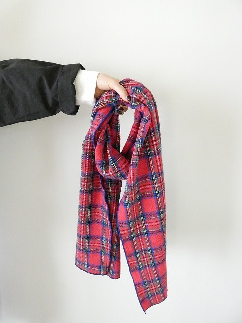 快晴堂(かいせいどう) Girl'sタータンチェックストールの商品画像5