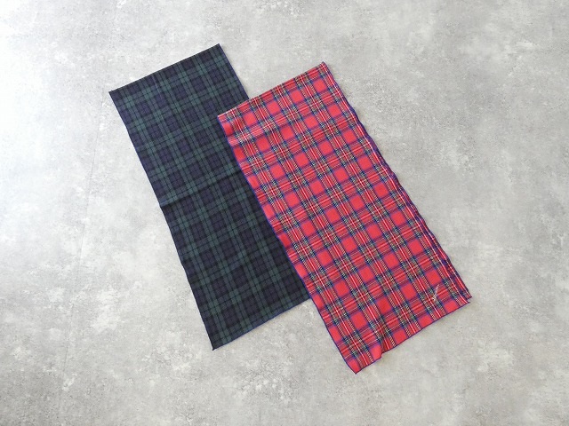 快晴堂(かいせいどう) Girl'sタータンチェックストールの商品画像7