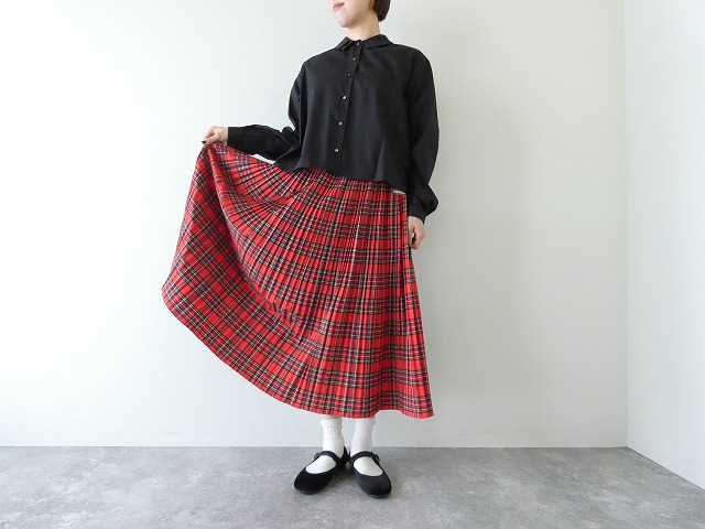 PK タータンチェックプリーツスカートの商品画像2