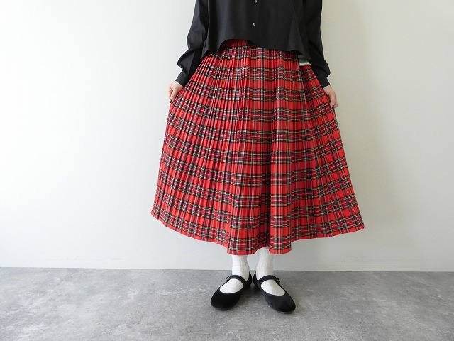 PK タータンチェックプリーツスカートの商品画像7