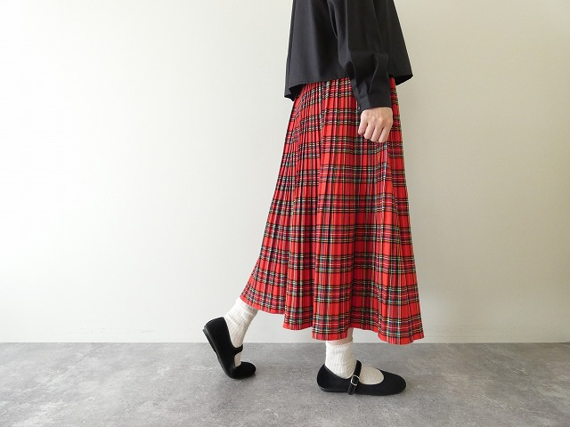 PK タータンチェックプリーツスカートの商品画像8