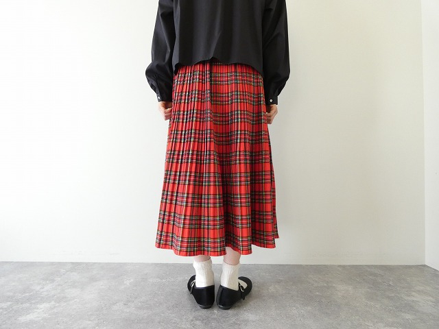 PK タータンチェックプリーツスカートの商品画像9