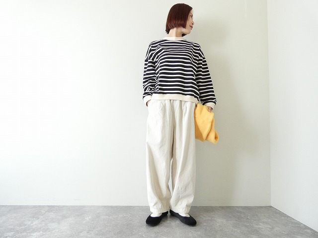 RINEN(リネン) 16/1 14ウェルコーデュロイオーバルパンツの商品画像1