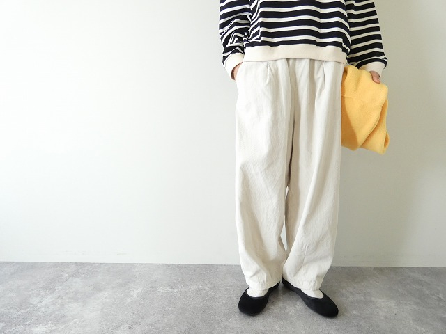 RINEN(リネン) 16/1 14ウェルコーデュロイオーバルパンツの商品画像2