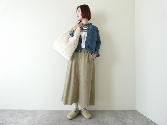 RINEN(リネン) 16/1 14ウェルコーデュロイスカートの商品画像1