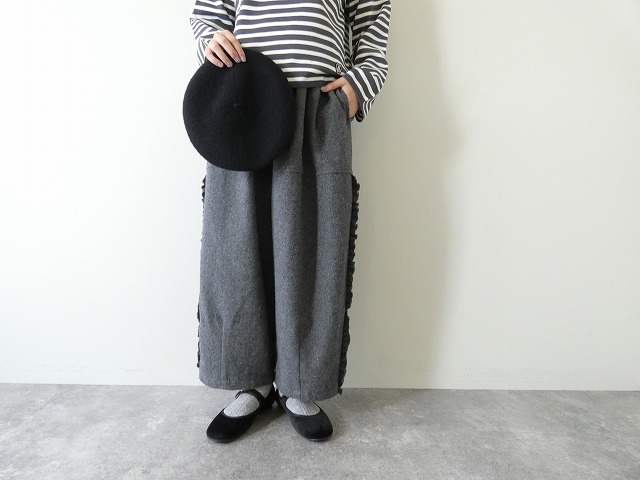 tumugu(ツムグ) ウールメランジ　パンツの商品画像1