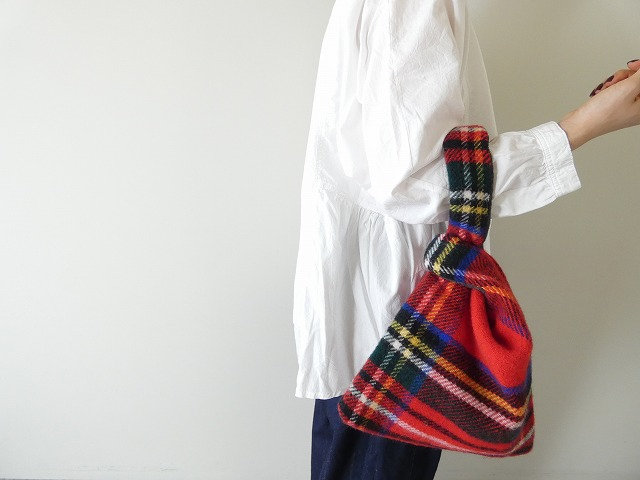 TWEEDMILL(ツイードミル) WプルスルーハンドルリバーシブルBAGの商品画像6