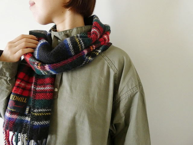 TWEEDMILL(ツイードミル) チェックウールストールの商品画像6