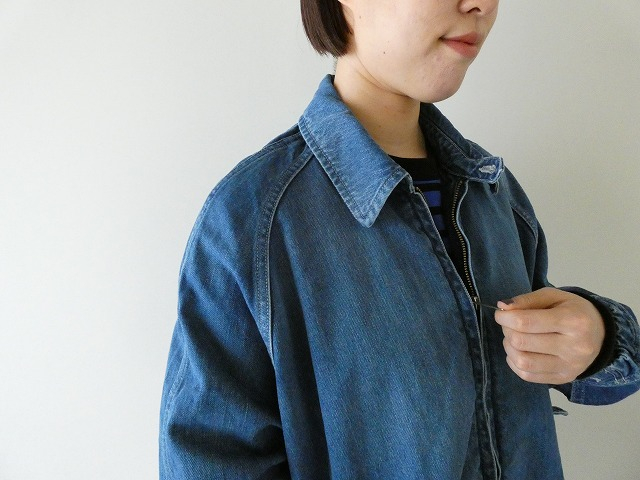 Veritecoeur(ヴェリテクール) ユニセックスデニムブルゾンの商品画像3