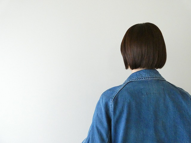 Veritecoeur(ヴェリテクール) ユニセックスデニムブルゾンの商品画像6