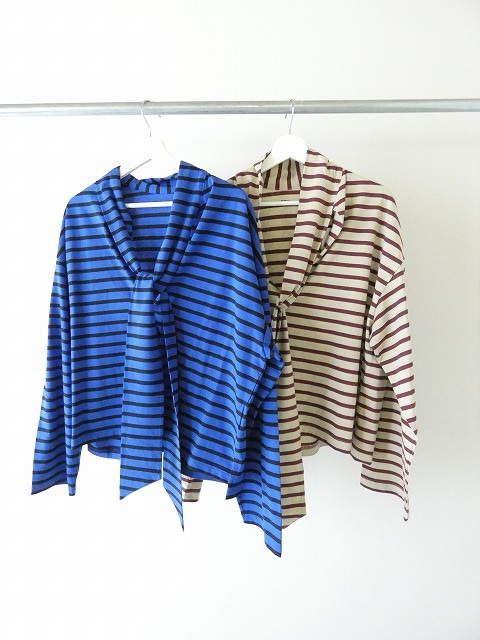 Veritecoeur(ヴェリテクール) taco cotton ボーダータイの商品画像9
