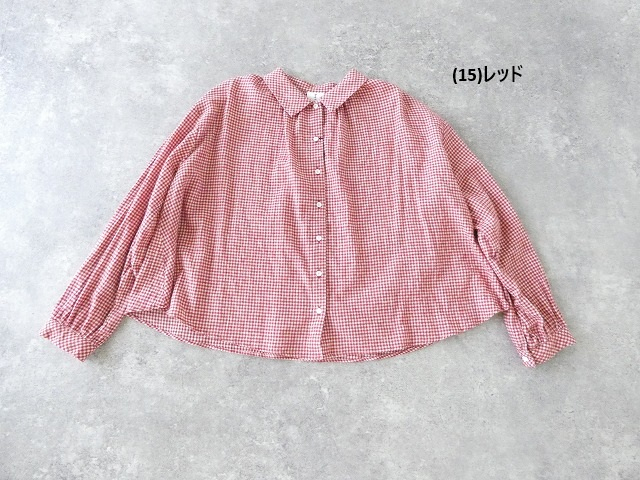 bulle de savon(ビュルデサボン) ふわふわギンガムブラウスの商品画像42