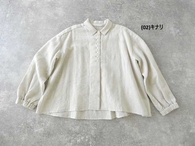 Hands of creation(ハンズオブクリエイション) リネンウールリファインプチカラーオーバーブラウスの商品画像42