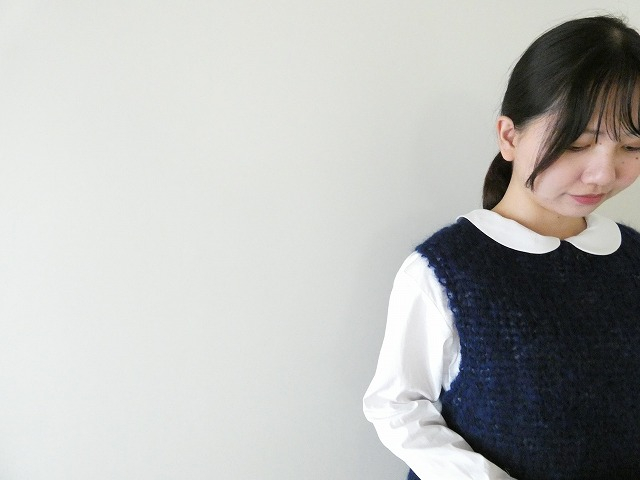 homspun(ホームスパン) モヘアプルオーバーベストの商品画像3