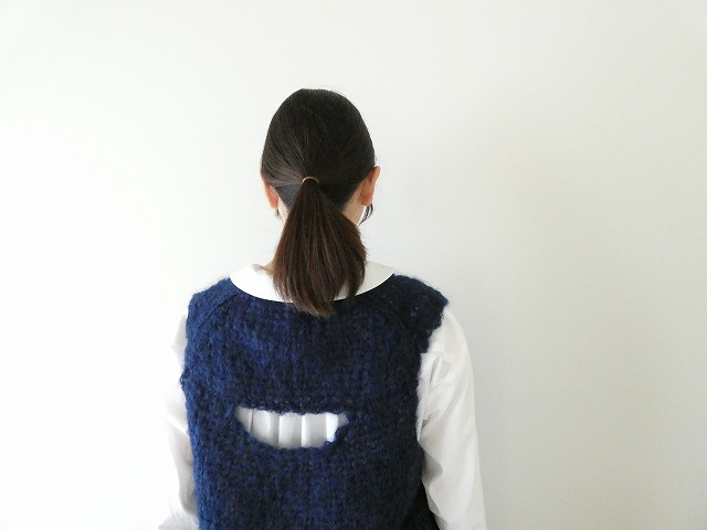 homspun(ホームスパン) モヘアプルオーバーベストの商品画像5