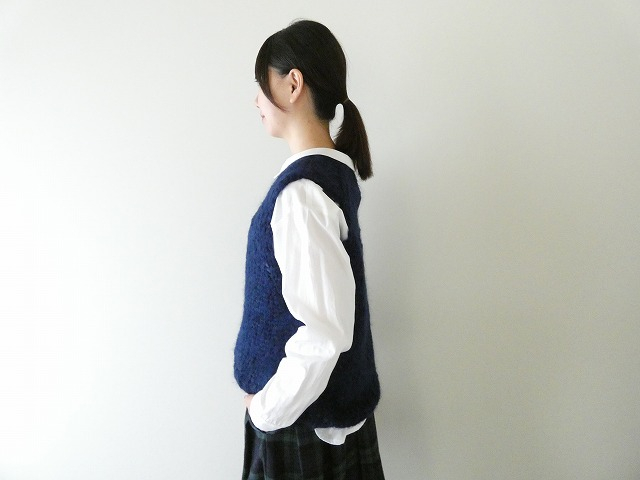 homspun(ホームスパン) モヘアプルオーバーベストの商品画像8