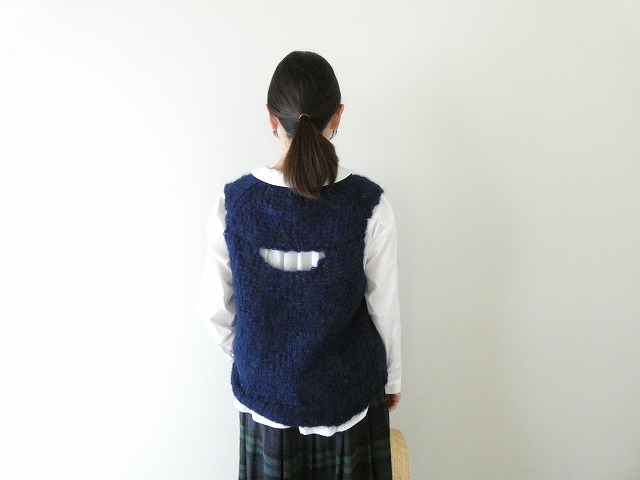 homspun(ホームスパン) モヘアプルオーバーベストの商品画像9