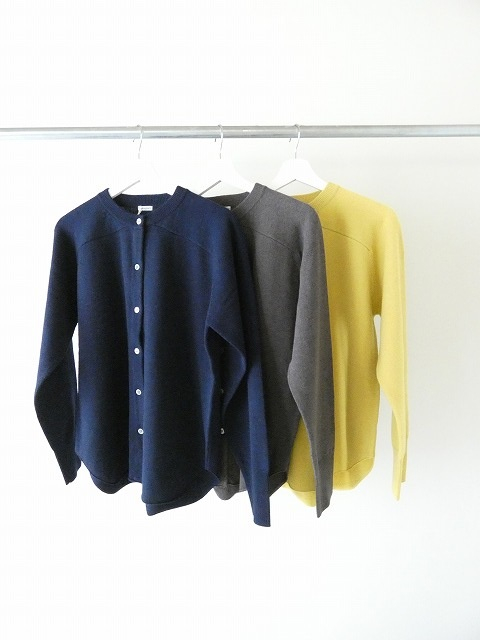 homspun(ホームスパン) ラム12Gクルーネックカーディガンの商品画像10
