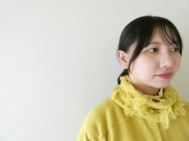 homspun(ホームスパン) ラムフリンジネックウォーマーの商品画像3