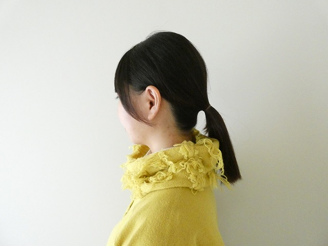 homspun(ホームスパン) ラムフリンジネックウォーマーの商品画像4