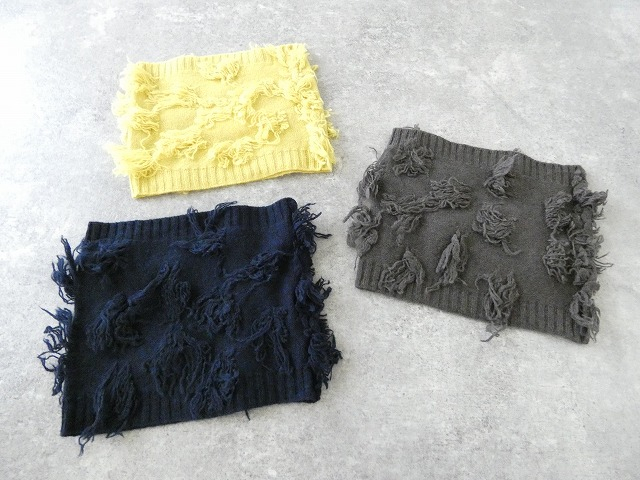 homspun(ホームスパン) ラムフリンジネックウォーマーの商品画像5