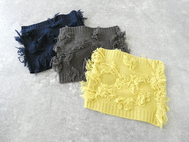 homspun(ホームスパン) ラムフリンジネックウォーマーの商品画像6