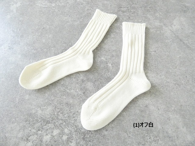 homspun(ホームスパン) コットンウールリブソックスの商品画像28
