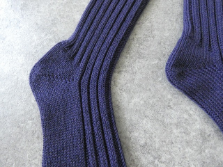 homspun(ホームスパン) コットンウールリブソックスの商品画像59