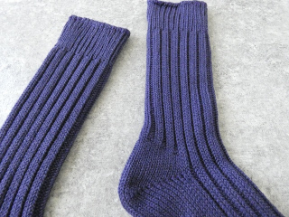 homspun(ホームスパン) コットンウールリブソックスの商品画像60