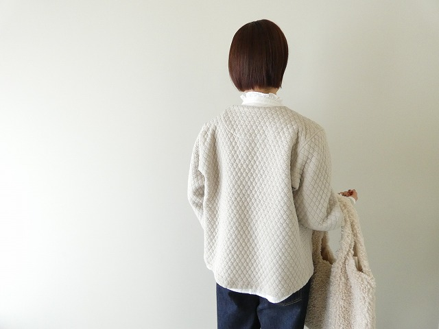 SOUFFLE ダイヤキルティングクルーネックカーディガンの商品画像9