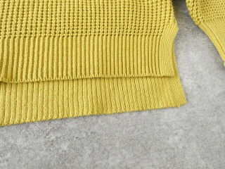 SOUFFLE ウォッシャブルワッフルニットボトルネックプルオーバーの商品画像33