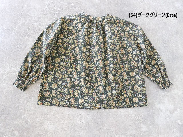 sosotto(ソソット) リバティコーデュロイ2WAYスタンドブラウスの商品画像42