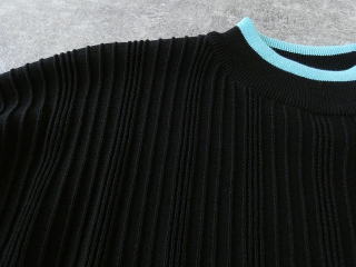 NARU ワイドリブバイカラーコモドニットの商品画像31