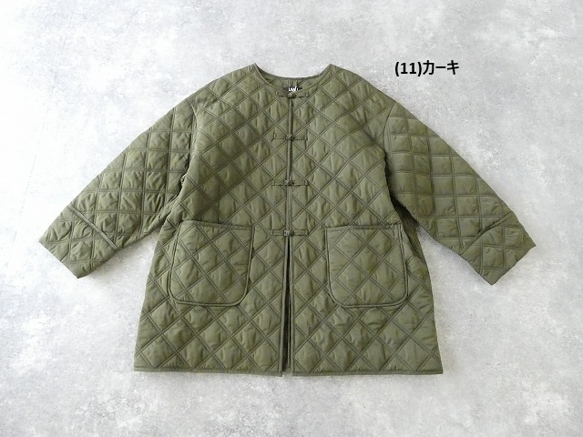 I am I in fact...(アイアムアイ インファクト) キルティングチャイナコートの商品画像28