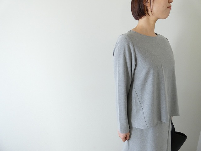 DONEEYU(ドニーユ) カシミヤタッチ両面起毛プルオーバーの商品画像6