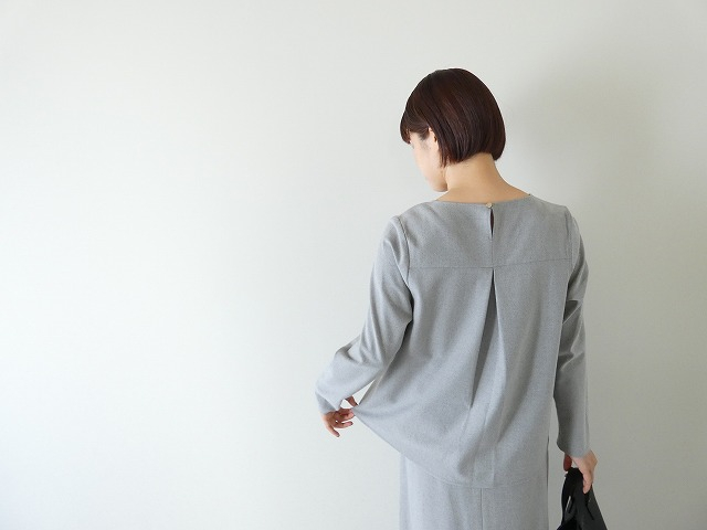 DONEEYU(ドニーユ) カシミヤタッチ両面起毛プルオーバーの商品画像7
