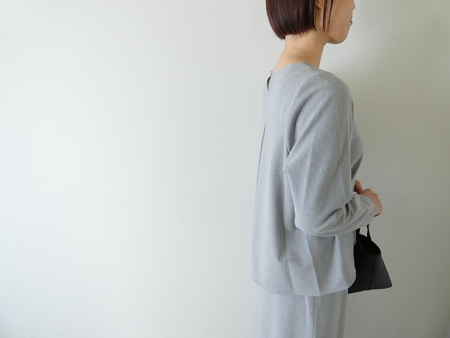 DONEEYU(ドニーユ) カシミヤタッチ両面起毛プルオーバーの商品画像9