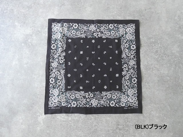 KAPITAL(キャピタル) fastcolor セルビッチバンダナ Churchill GARDEN 20×20の商品画像28
