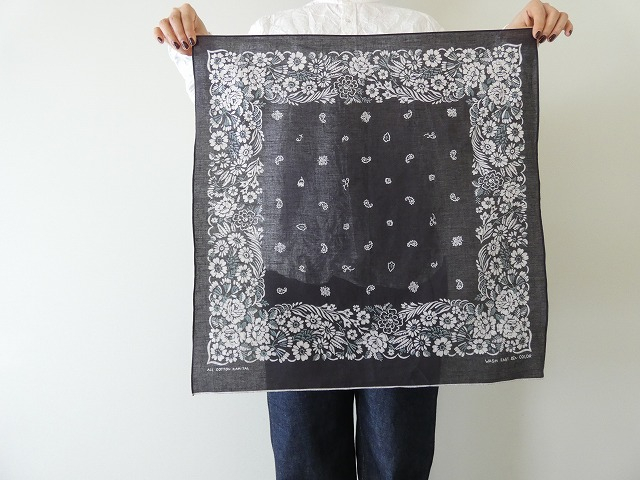 KAPITAL(キャピタル) fastcolor セルビッチバンダナ Churchill GARDEN 20×20の商品画像4