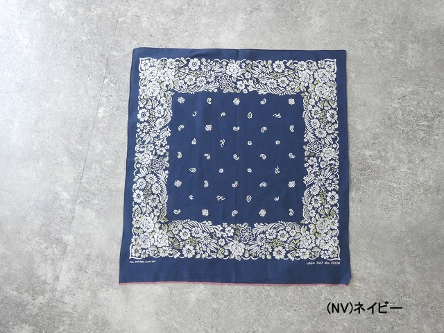 KAPITAL(キャピタル) fastcolor セルビッチバンダナ Churchill GARDEN 20×20の商品画像42