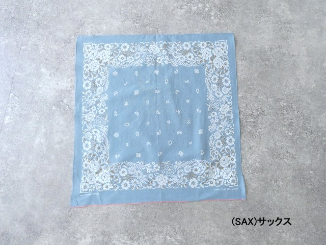KAPITAL(キャピタル) fastcolor セルビッチバンダナ Churchill GARDEN 20×20の商品画像56