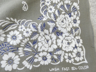 KAPITAL(キャピタル) fastcolor セルビッチバンダナ Churchill GARDEN 20×20の商品画像73