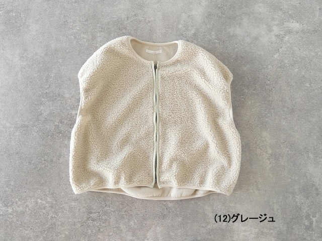 LAITERIE(レイトリー) もこもこパイルダブルZIPジャケットの商品画像12