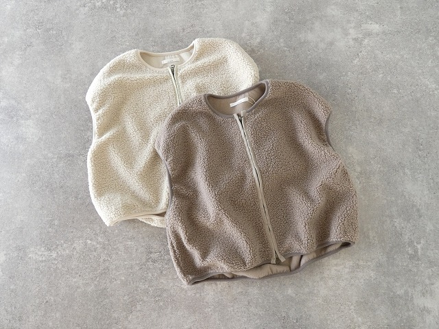 LAITERIE(レイトリー) もこもこパイルダブルZIPジャケットの商品画像3